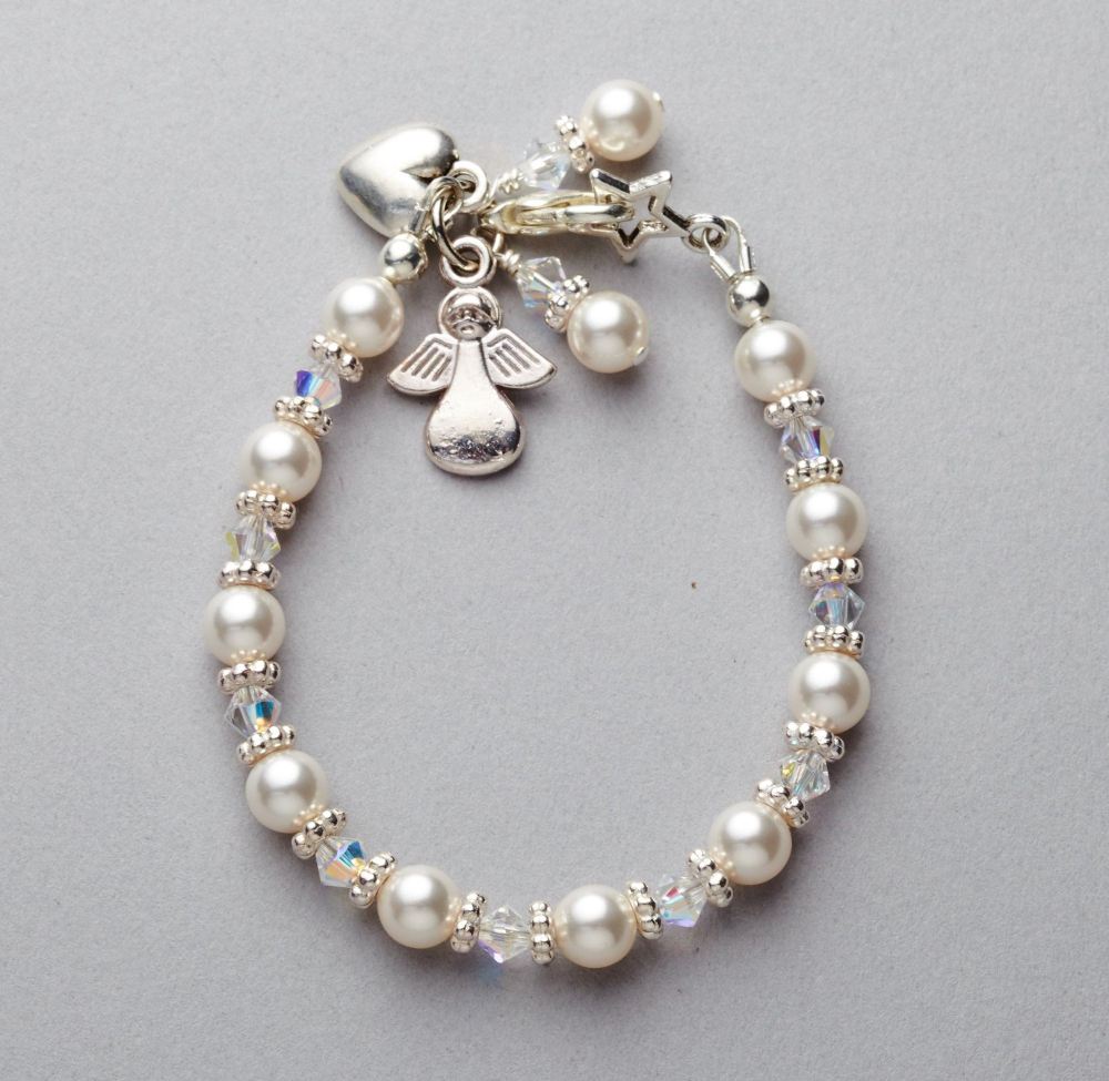Swarovski Pearl and Crystal Bracelet