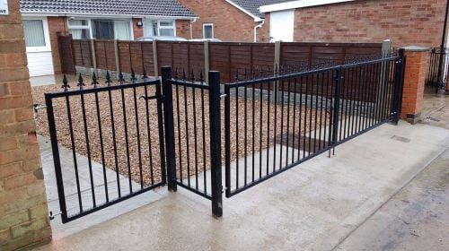 york gates double single and matching short panel yorkshire