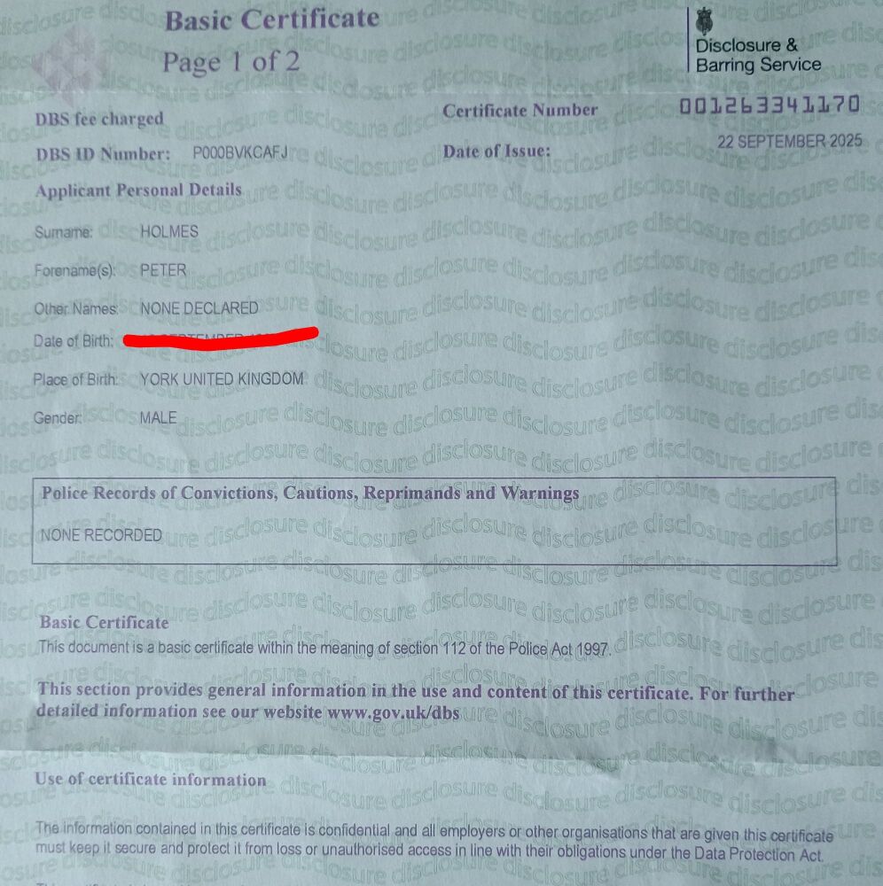 Police disclosure Police disclosure