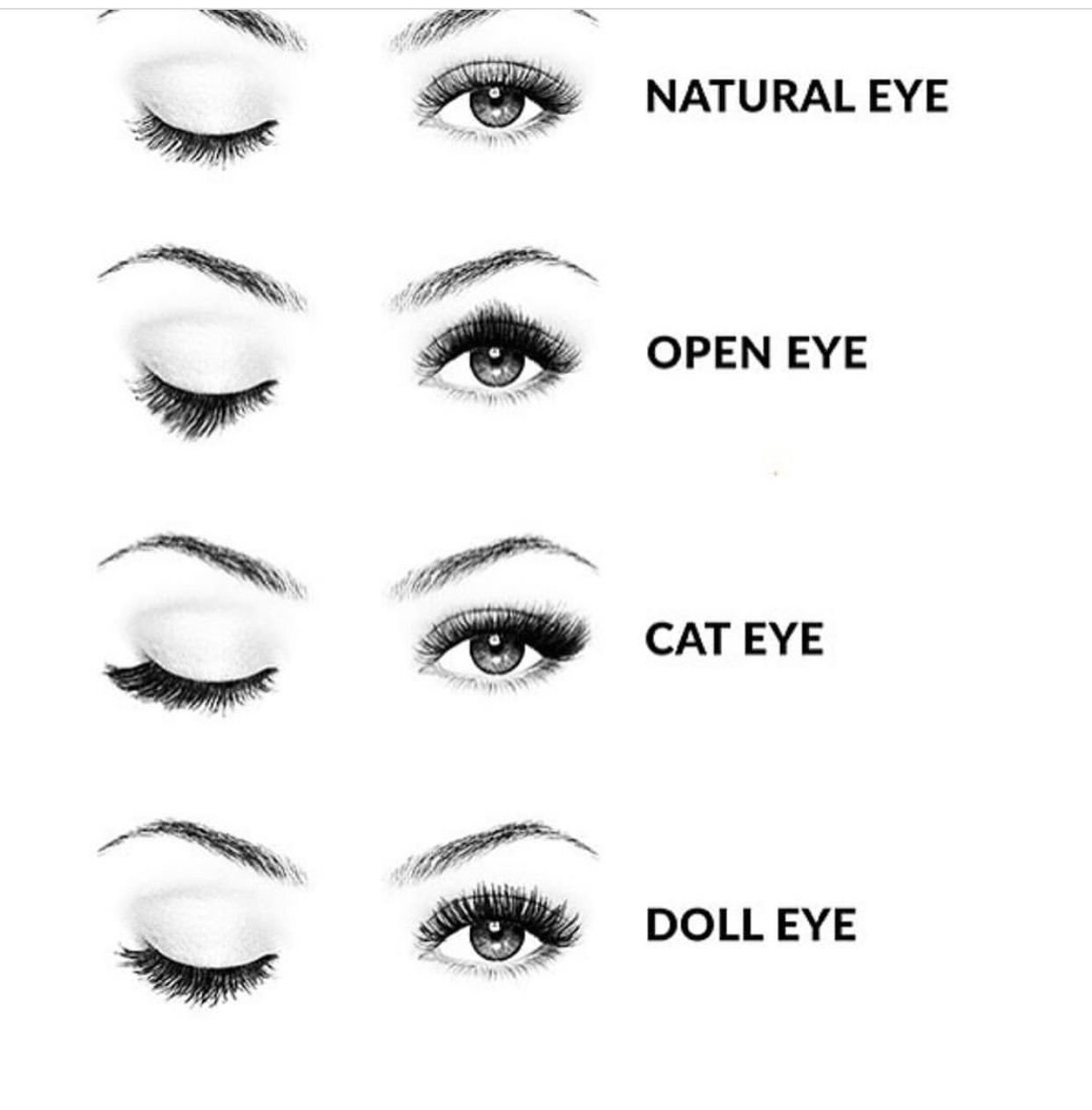 lashes styles