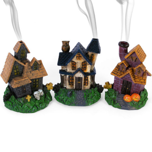 Haunted House Incense Cone Burner - 3 Different Designs