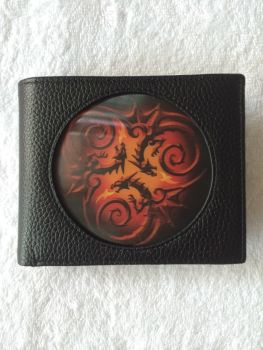 Age of Dragons - Tribal Dragon - 3D Gents Wallet - Anne Stokes