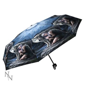 Protector Compact/Telescopic Umbrella - Anne Stokes
