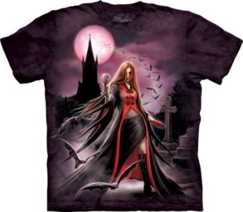 Blood Moon Adult T Shirt - Anne Stokes