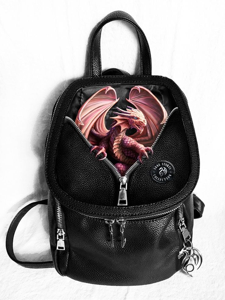 Dragon 3D Fashion Backpack - Anne Stokes