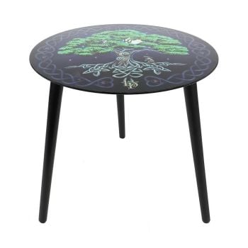 Tree of Life Glass Table - Lisa Parker