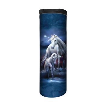Anne Stokes Barista Style Stainless Steel Thermos Flask - Eternal Bond - Unicorn