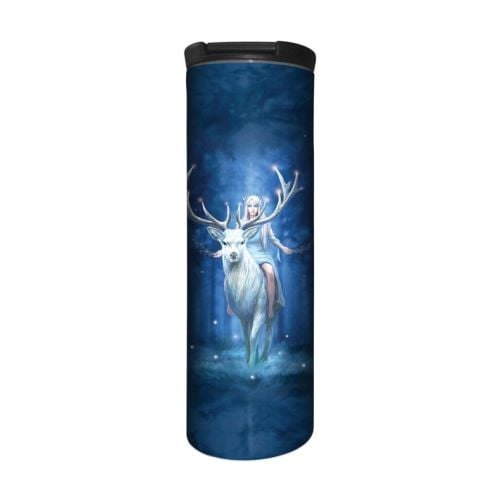 Anne Stokes Barista Style Stainless Steel Thermos Flask - Fantasy Forest 