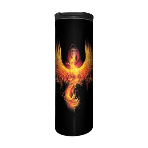 Anne Stokes Barista Style Stainless Steel Thermos Flask - Phoenix Rising
