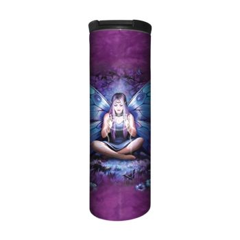 Anne Stokes Barista Style Stainless Steel Thermos Flask - Spell Weaver - Fairy
