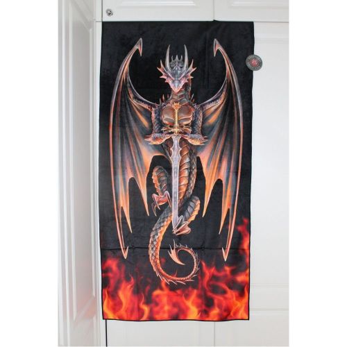 Dragon Warrior Towel - Anne Stokes