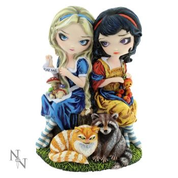 Alice and Snow White Figurine - Jasmine Becket-Griffith 