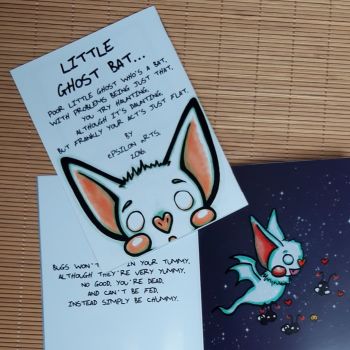 Little Ghost Bat (mini-book)