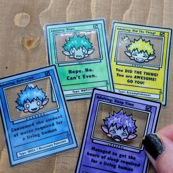 ‘Trading Card’ Sticker Set
