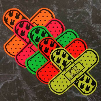 Bunny Plaster - Neon Green