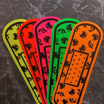 Devil Plaster - Neon Green