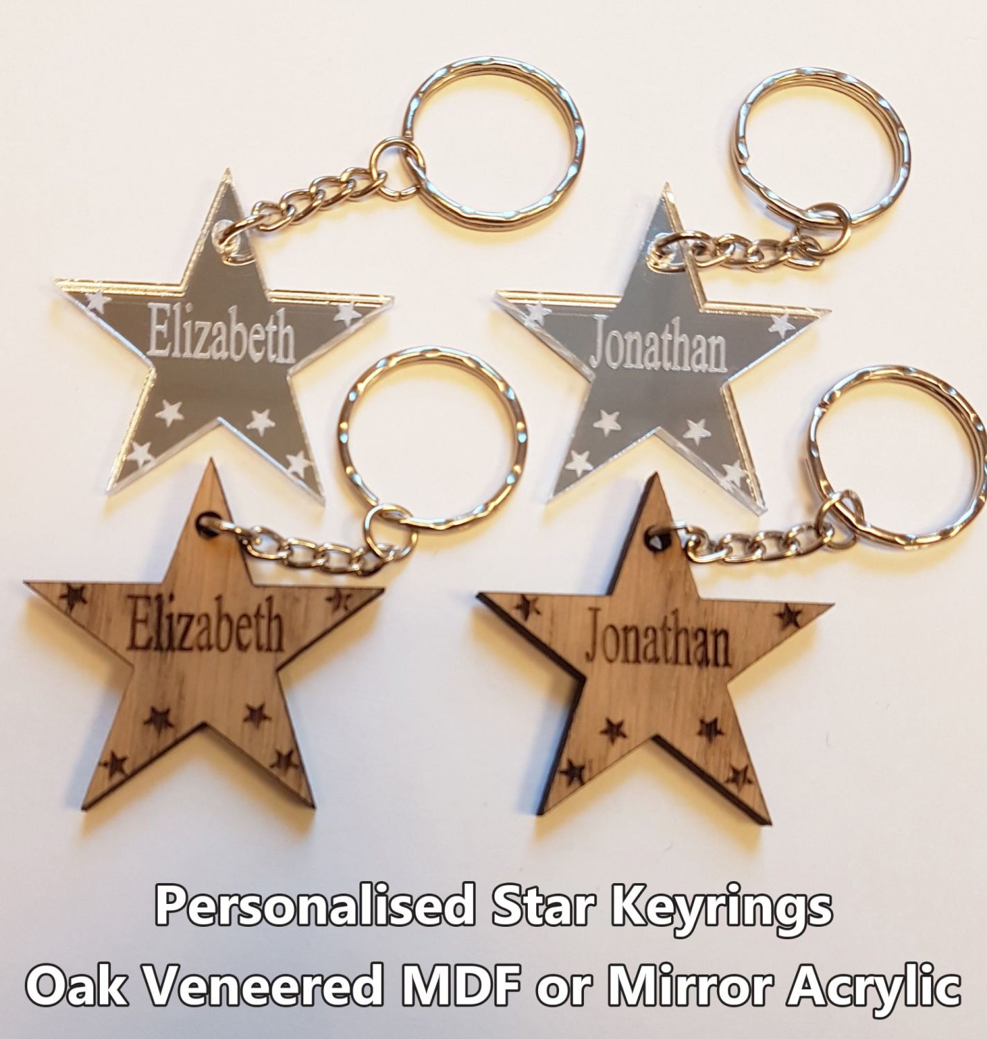 Star Piece, 1 x Keyring