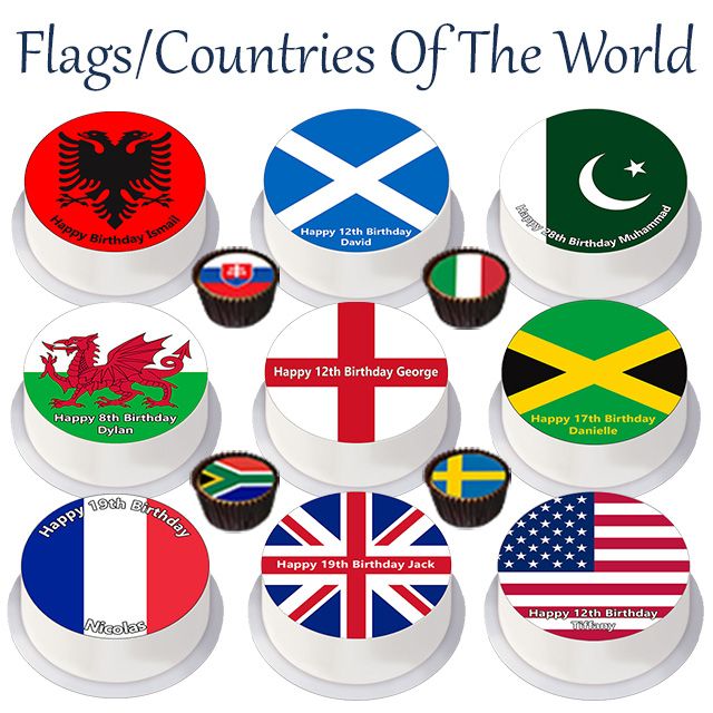 Flags/Countries Toppers