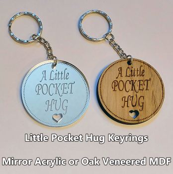 Little Pocket Hug, 1 x Keyring