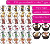 Paw Patrol - 30 Cupcake Toppers