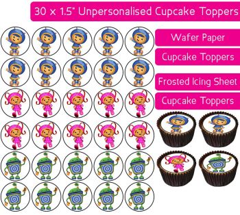 Team Umizoomi - 30 Cupcake Toppers