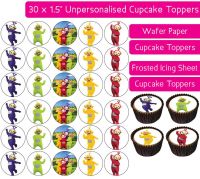 Teletubbies - 30 Cupcake Toppers