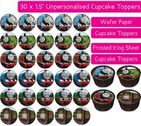 Thomas The Tank Engine - 30 Cupcake Toppers