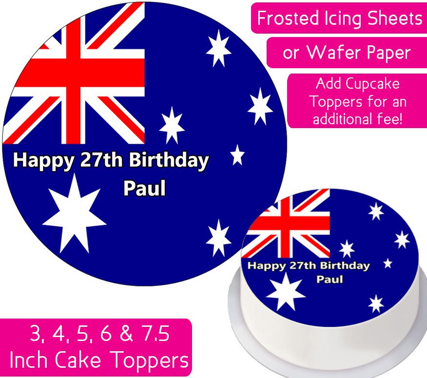 Australia Party Decorations | Australian Cupcakes | Topper Decorations |  Australia Decor - Flags - Aliexpress