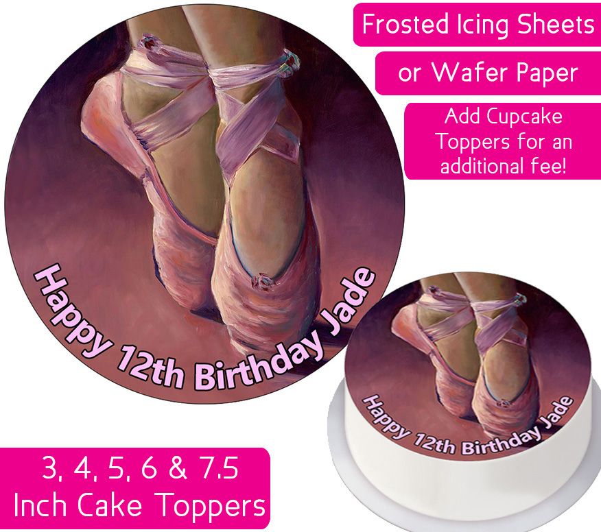 Ballet Personalised Cake Topper