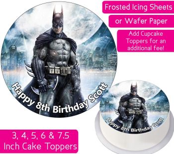 Batman Personalised Cake Topper