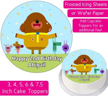 Hey Duggee Personalised Cake Topper