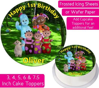 In The Night Garden Personalised Cake Topper