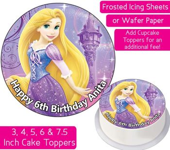 Rapunzel Personalised Cake Topper