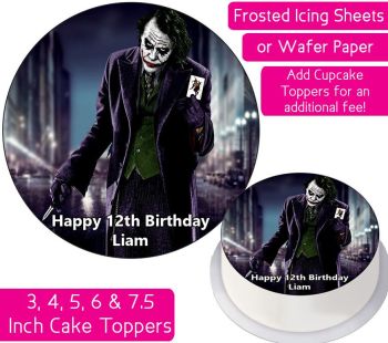 The Joker Personalised Cake Topper