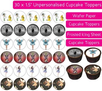 Fairy - 30 Cupcake Toppers