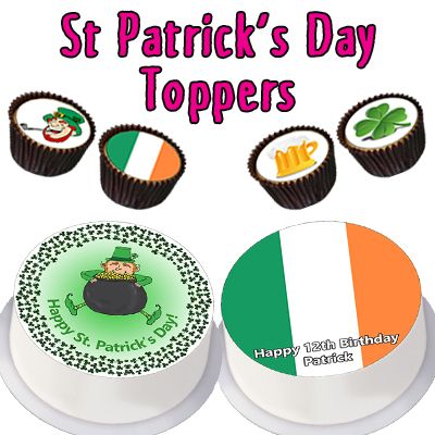 St Patrick's Day Toppers