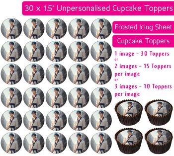 Any Anime Character - 30 Icing Cupcake Toppers