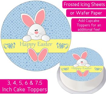 Easter Bunny Personalised Cake Topper