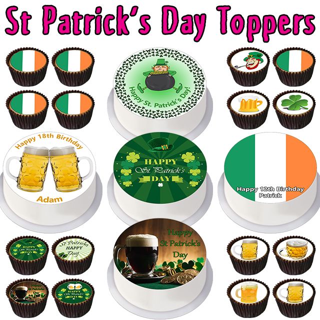 St Patrick's Day Toppers