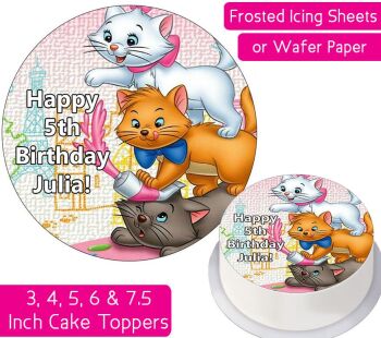 Aristocats Personalised Cake Topper