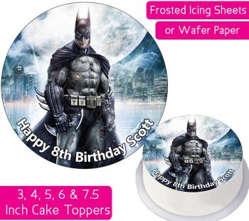 Batman Personalised Cake Topper