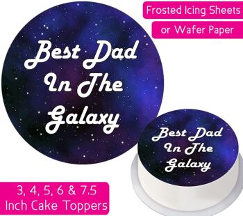 Best Dad Personalised Cake Topper
