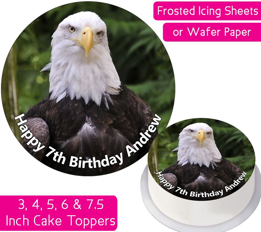 Eagle Personalised Cake Topper