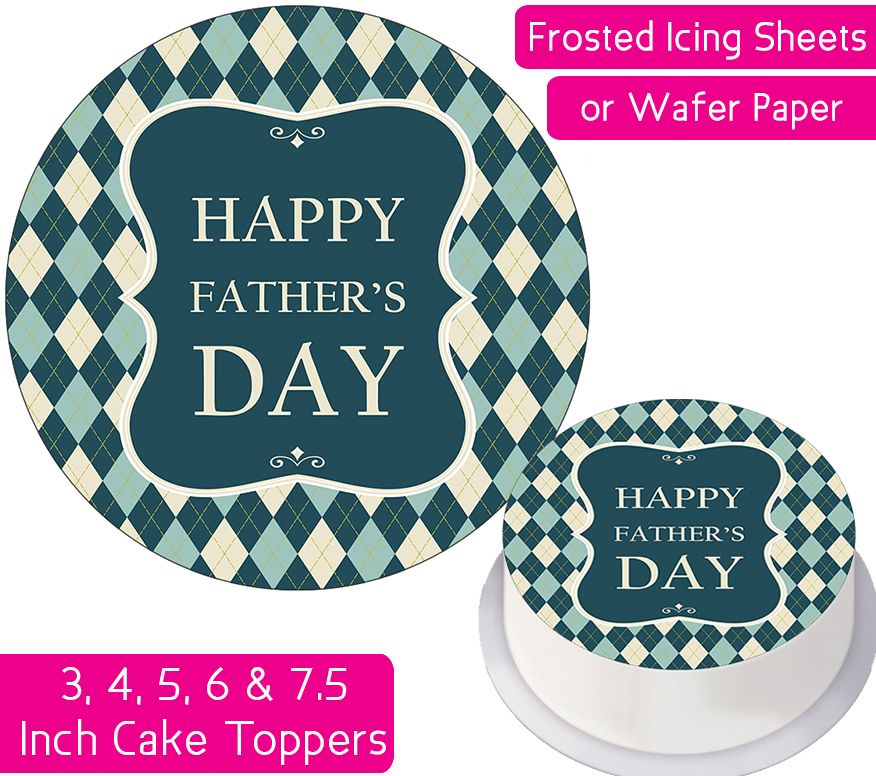 Father's Day Personalised Cake Topper