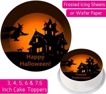 Halloween Witch Personalised Cake Topper