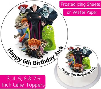 Hotel Transylvania Personalised Cake Topper