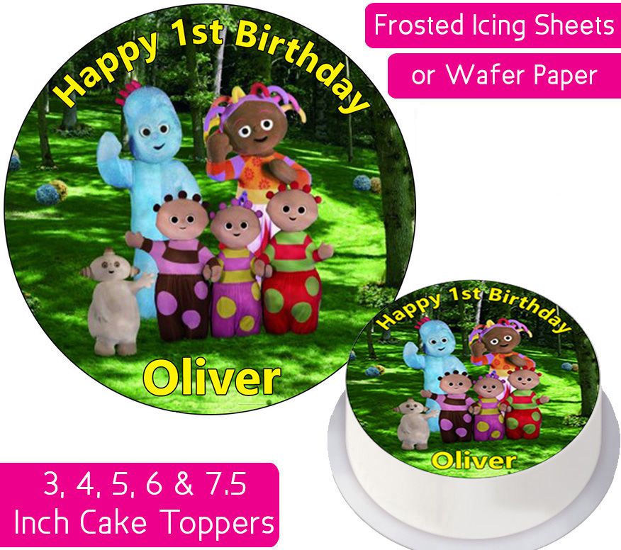 In The Night Garden Personalised Cake Topper