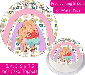 Mother Daughter Personalised Cake Topper
