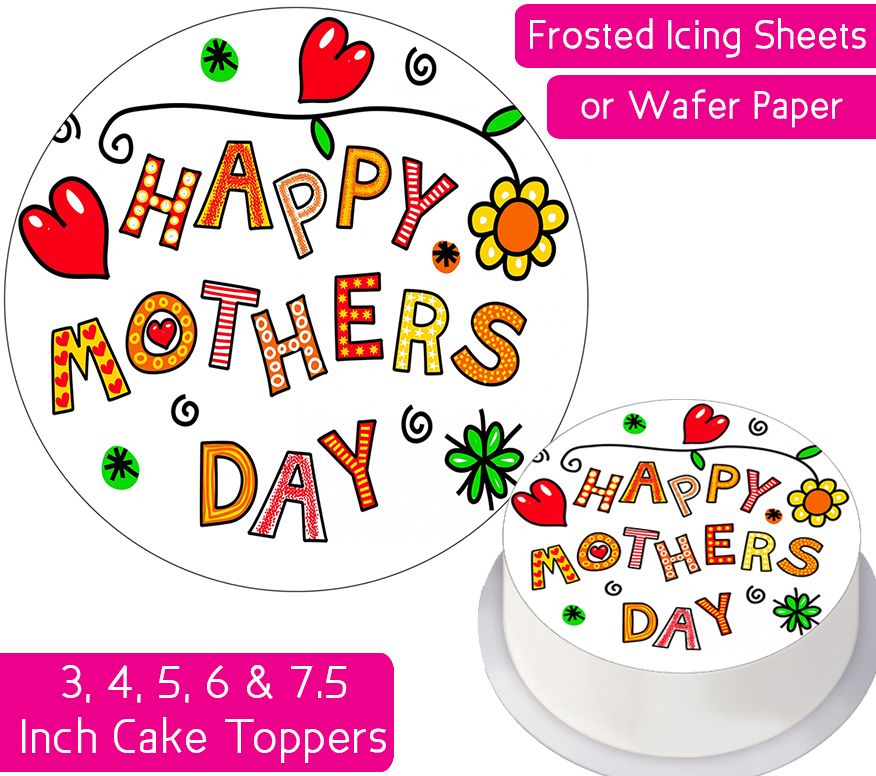 Mother's Day Personalised Cake Topper