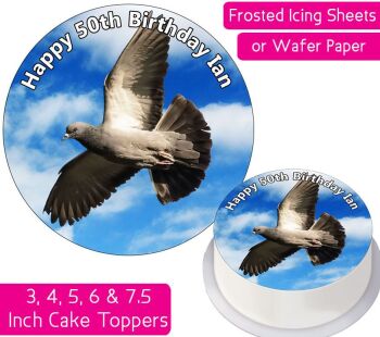 Pigeon Personalised Cake Topper